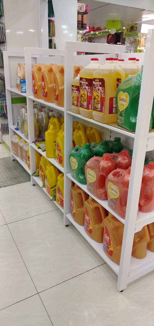 Display Storage Rack